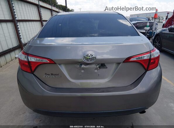2T1BURHE5GC699045 2016 TOYOTA COROLLA Желто-коричневый 