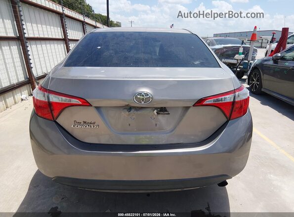 2T1BURHE5GC699045 2016 TOYOTA COROLLA Желто-коричневый 