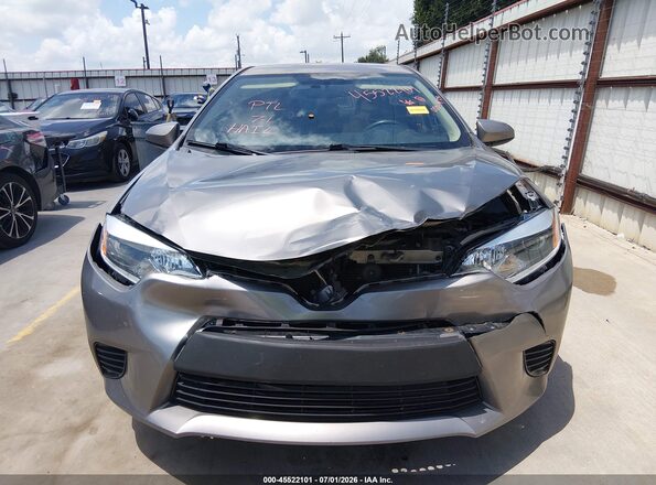 2T1BURHE5GC699045 2016 TOYOTA COROLLA Желто-коричневый Вид задней части салона