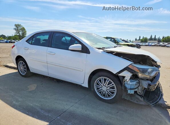 2T1BURHE5GC729029 2016 TOYOTA COROLLA White Przód prawy