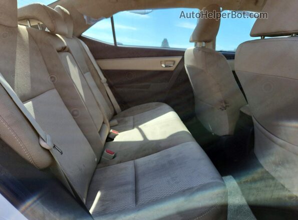 2T1BURHE5GC729029 2016 TOYOTA COROLLA White Widok tylnych siedzeń