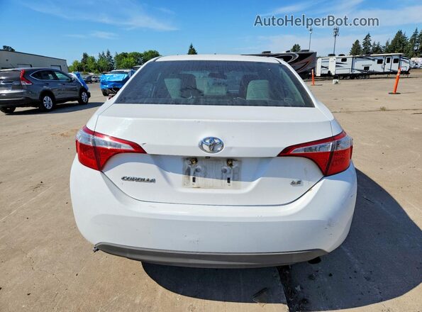 2T1BURHE5GC729029 2016 TOYOTA COROLLA White Widok z tyłu