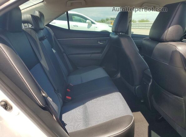 2T1BURHE5GC731332 2016 TOYOTA COROLLA Silver Widok tylnych siedzeń