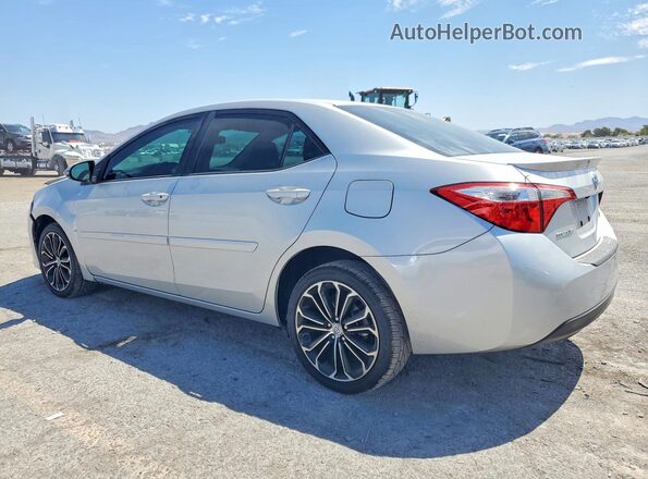 2T1BURHE5GC731332 2016 TOYOTA COROLLA Silver Tył lewy