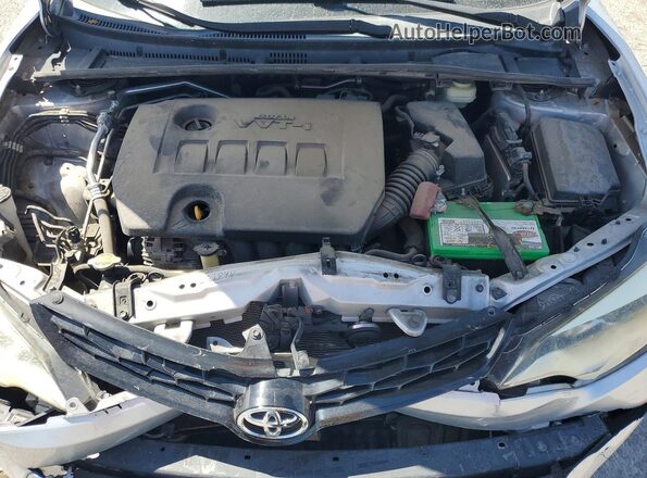 2T1BURHE5GC731332 2016 TOYOTA COROLLA Silver Widok wnętrza z tyłu
