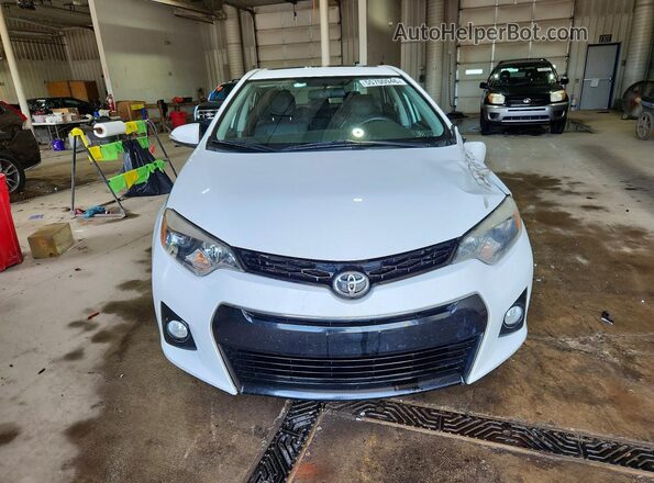2T1BURHE5GC734361 2016 TOYOTA COROLLA White Դիմացի տեսք