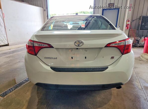 2T1BURHE5GC734361 2016 TOYOTA COROLLA White Հետևի տեսք