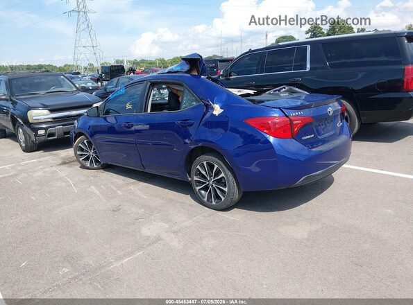 2T1BURHE5HC754174 2017 TOYOTA COROLLA Синий Задняя левая четверть