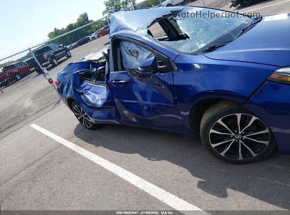 2T1BURHE5HC754174 2017 TOYOTA COROLLA Синий Вид панели приборов