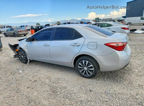2T1BURHE5HC760525 2017 TOYOTA COROLLA Silver Tył lewy