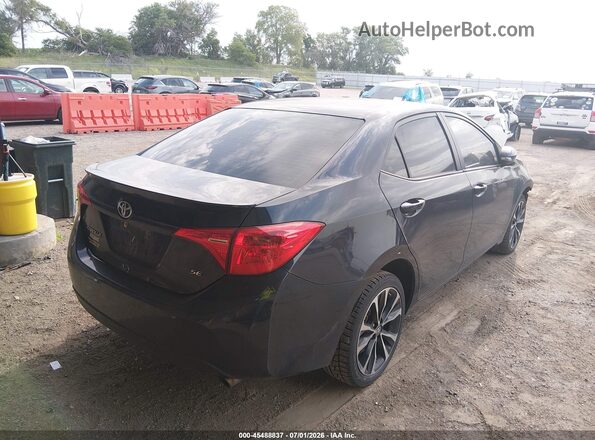 2T1BURHE5HC794934 2017 TOYOTA COROLLA Dark Blue Tył prawy