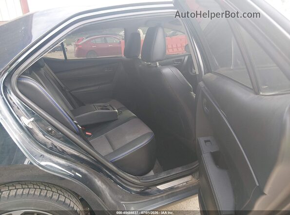 2T1BURHE5HC794934 2017 TOYOTA COROLLA Dark Blue Widok naklejki z numerem VIN