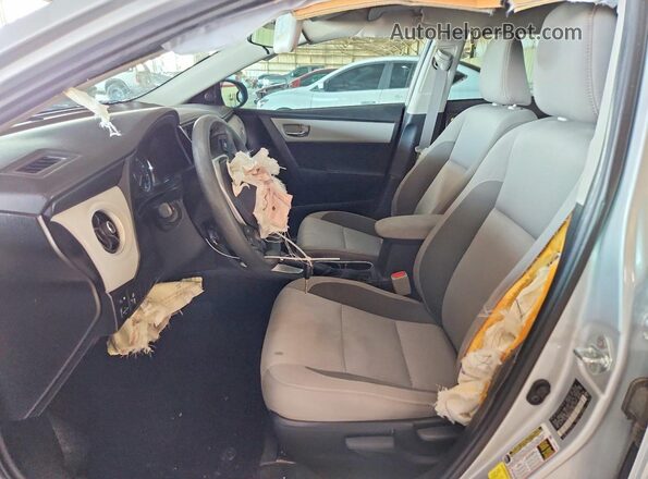 2T1BURHE5HC806113 2017 TOYOTA COROLLA Silver Vista interior delantera