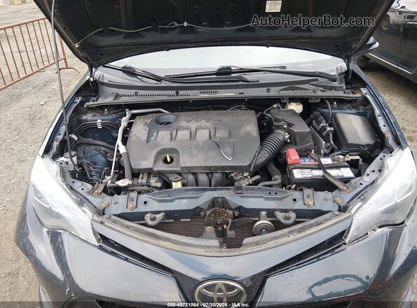 2T1BURHE5HC807245 2017 TOYOTA COROLLA Blue Հետևի տեսք