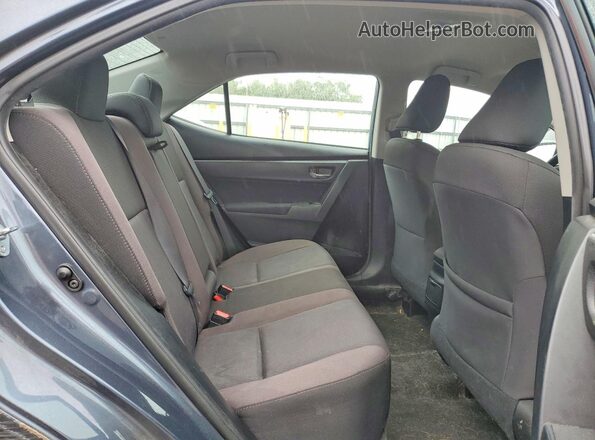 2T1BURHE5HC817760 2017 TOYOTA COROLLA Blue Հետևի նստատեղերի տեսք