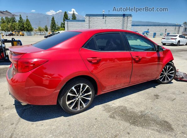 2T1BURHE5HC850029 2017 TOYOTA COROLLA Red Tył prawy