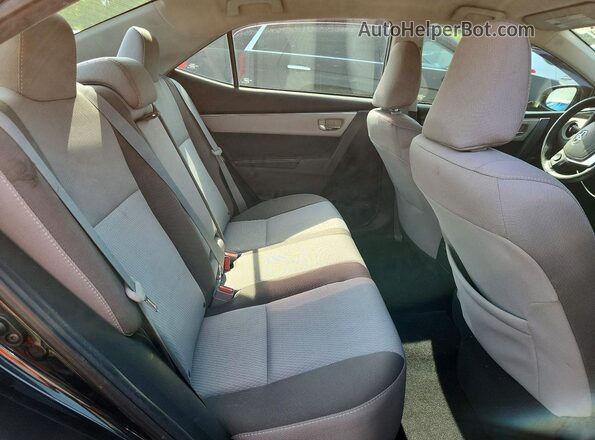 2T1BURHE5HC851987 2017 TOYOTA COROLLA Black უკანა სავარძლების ხედი