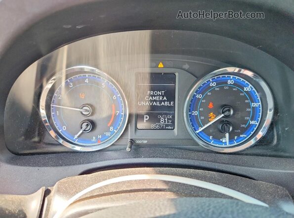 2T1BURHE5HC851987 2017 TOYOTA COROLLA Black ხელსაწყოთა პანელის ხედი