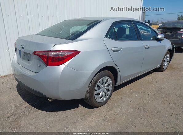 2T1BURHE5HC866537 2017 TOYOTA COROLLA Серый Задняя правая четверть