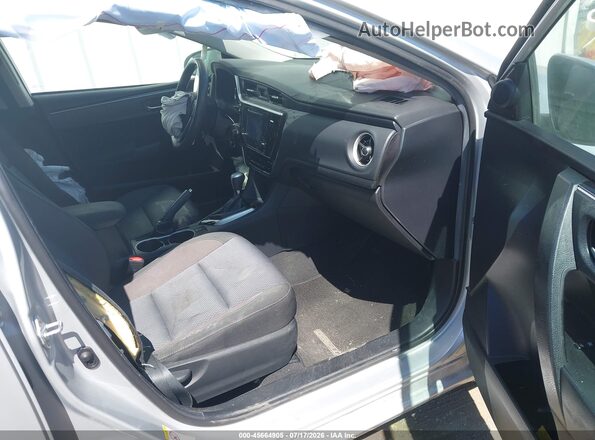 2T1BURHE5HC866537 2017 TOYOTA COROLLA Серый Вид салона спереди
