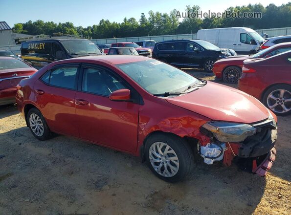 2T1BURHE5HC872063 2017 TOYOTA COROLLA Red წინა მარჯვენა