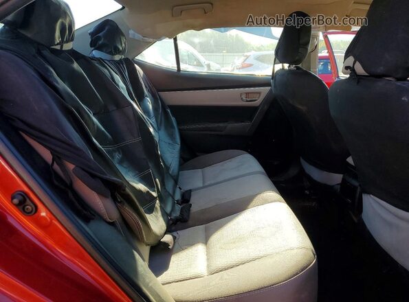 2T1BURHE5HC872063 2017 TOYOTA COROLLA Red უკანა სავარძლების ხედი