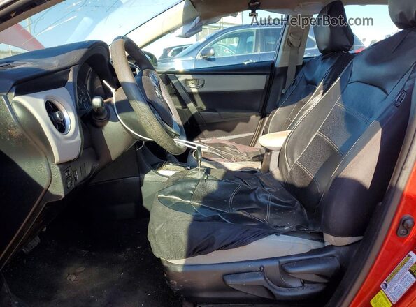 2T1BURHE5HC872063 2017 TOYOTA COROLLA Red წინა სალონის ხედი
