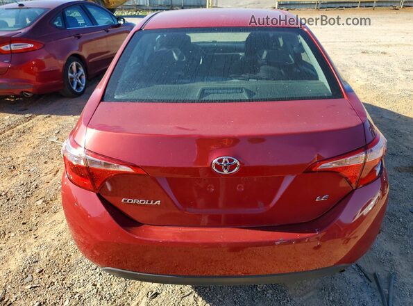 2T1BURHE5HC872063 2017 TOYOTA COROLLA Red უკანა ხედი