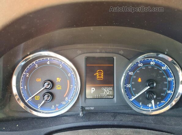 2T1BURHE5HC872063 2017 TOYOTA COROLLA Red ხელსაწყოთა პანელის ხედი
