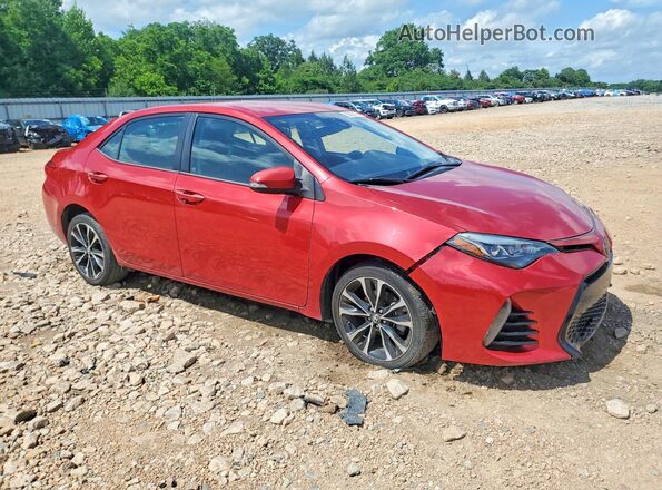 2T1BURHE5HC881782 2017 TOYOTA COROLLA Red Delantero derecho