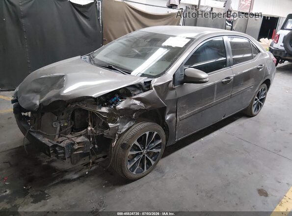 2T1BURHE5HC895794 2017 TOYOTA COROLLA Brown Передня ліва чверть