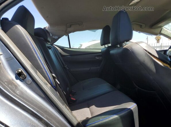 2T1BURHE5HC899361 2017 TOYOTA COROLLA Charcoal Հետևի նստատեղերի տեսք