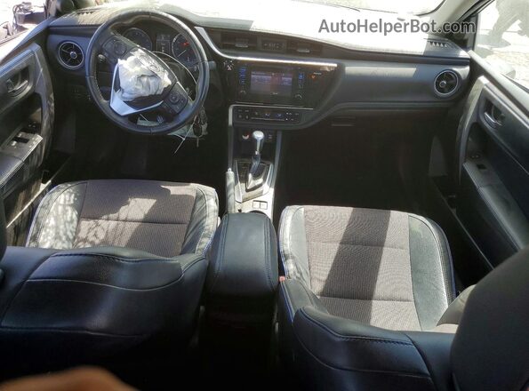 2T1BURHE5HC899361 2017 TOYOTA COROLLA Charcoal Առջևի վահանակի տեսք