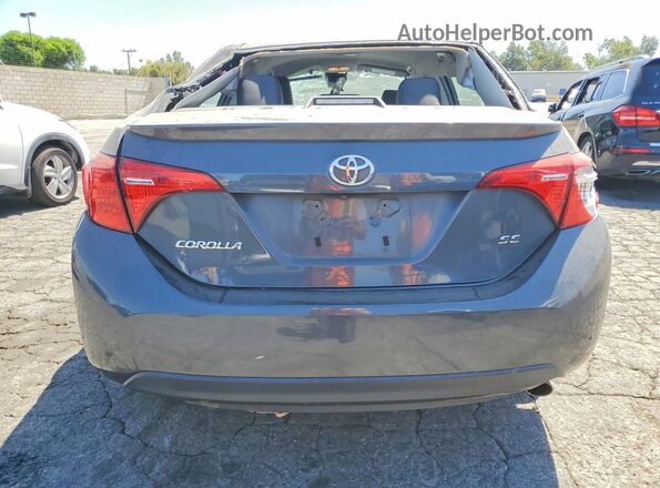 2T1BURHE5HC899361 2017 TOYOTA COROLLA Charcoal Հետևի տեսք