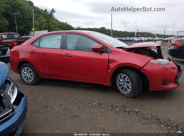 2T1BURHE5HC902372 2017 TOYOTA COROLLA Красный Вид щитка приборов