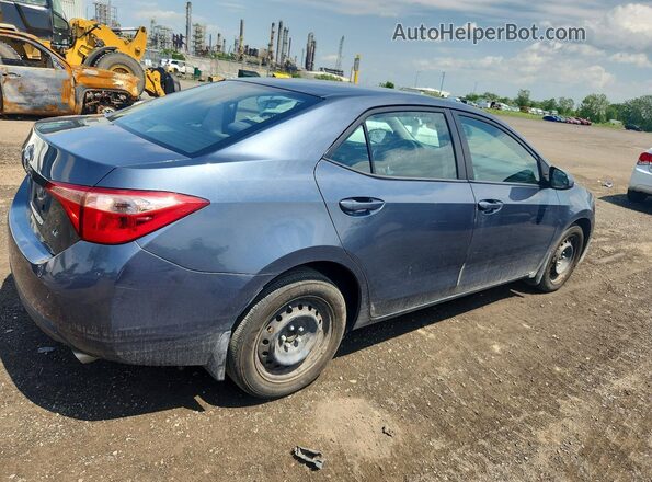 2T1BURHE5HC926896 2017 TOYOTA COROLLA Серый Задняя правая четверть