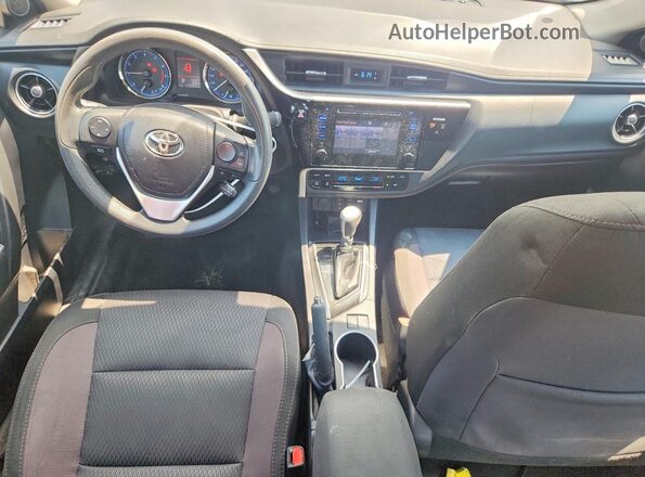 2T1BURHE5HC926896 2017 TOYOTA COROLLA Серый Вид панели приборов