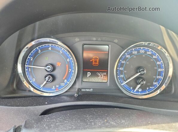 2T1BURHE5HC926896 2017 TOYOTA COROLLA Серый Вид щитка приборов