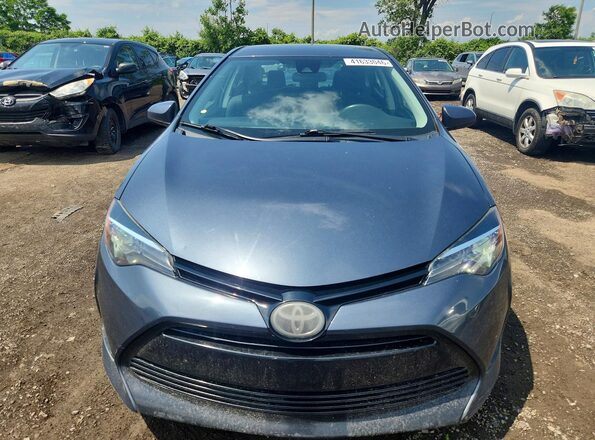 2T1BURHE5HC926896 2017 TOYOTA COROLLA Серый Вид спереди