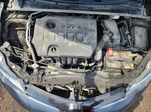 2T1BURHE5HC926896 2017 TOYOTA COROLLA Серый Вид задней части салона