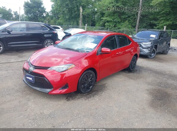 2T1BURHE5HC937753 2017 TOYOTA COROLLA Red Przód lewy