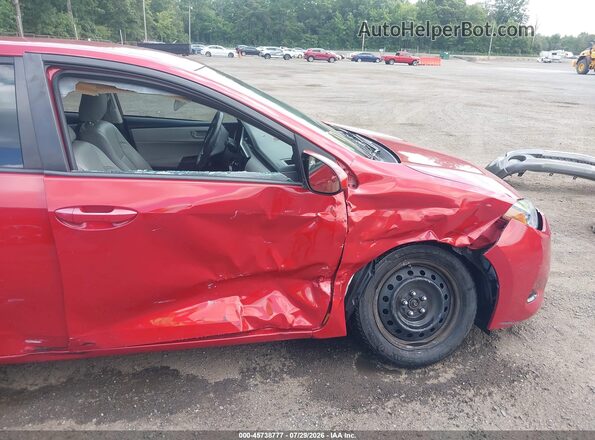 2T1BURHE5HC937753 2017 TOYOTA COROLLA Red Widok z przodu