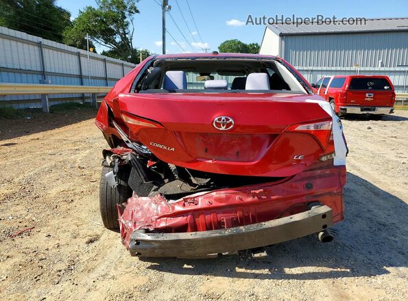 2T1BURHE5HC949353 2017 TOYOTA COROLLA Red Vista trasera
