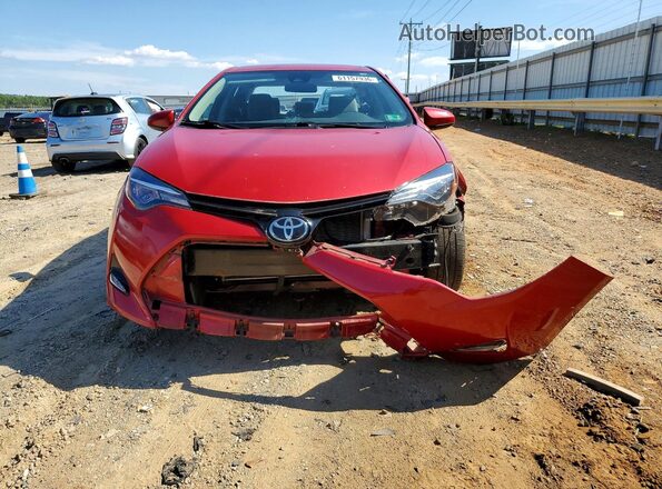 2T1BURHE5HC949353 2017 TOYOTA COROLLA Red Vista frontal