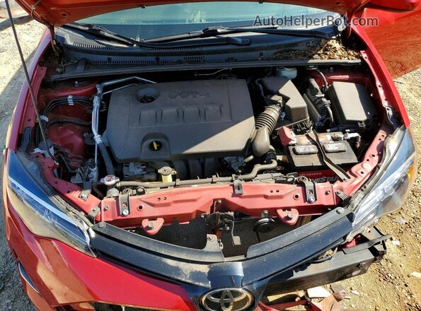 2T1BURHE5HC949353 2017 TOYOTA COROLLA Red Vista interior trasera