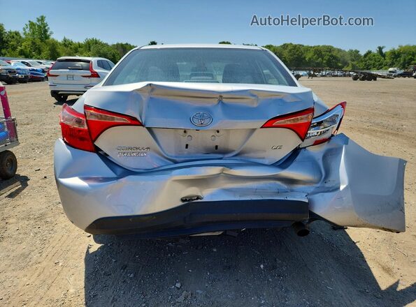2T1BURHE5HC959025 2017 TOYOTA COROLLA Silver უკანა ხედი