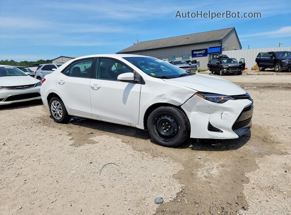 2T1BURHE5HC959266 2017 TOYOTA COROLLA Белый Передняя правая четверть