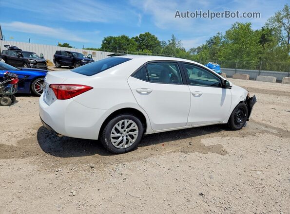 2T1BURHE5HC959266 2017 TOYOTA COROLLA Белый Задняя правая четверть