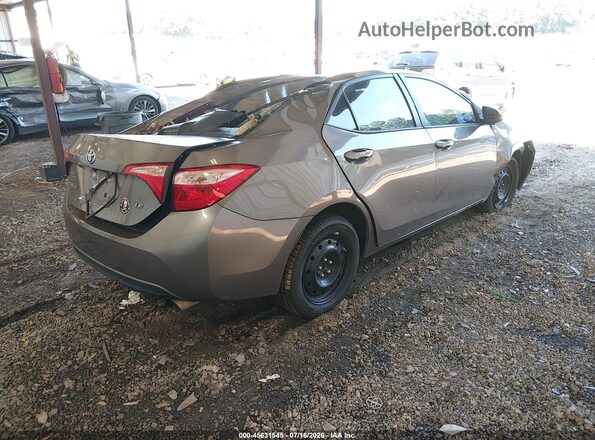 2T1BURHE5JC009477 2018 TOYOTA COROLLA Серый Задняя правая четверть