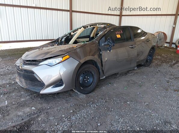 2T1BURHE5JC009477 2018 TOYOTA COROLLA Серый Передняя левая четверть